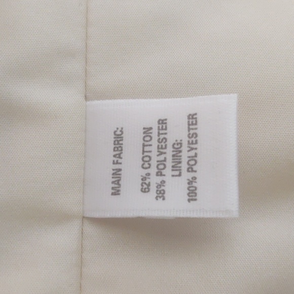 St John Couture Gold Brocade 3/4 Sleeve Evening Pea Coat Cream - Picture 7 of 8